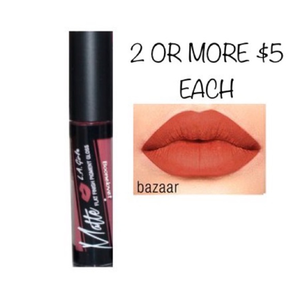 NWT L.A. Girl Flat Lip Pigment Color Bazaar